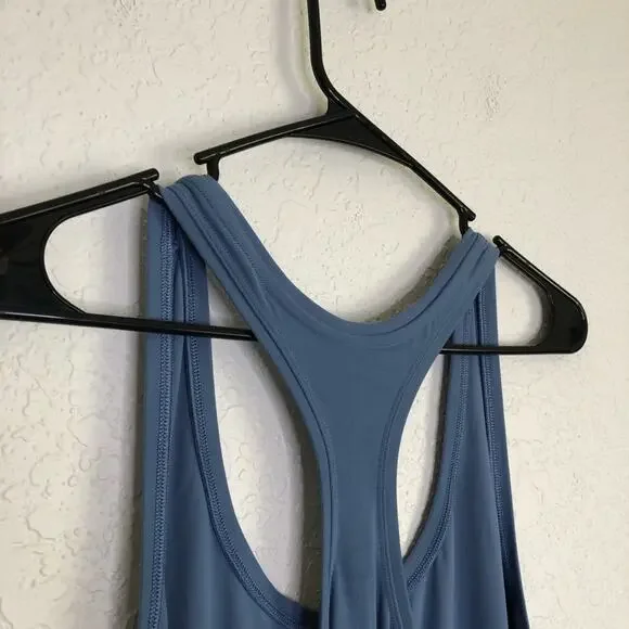 Athleta On My Way blue racerback sleeveless athletic dress size Extra Large XL - Picture 11 of 15